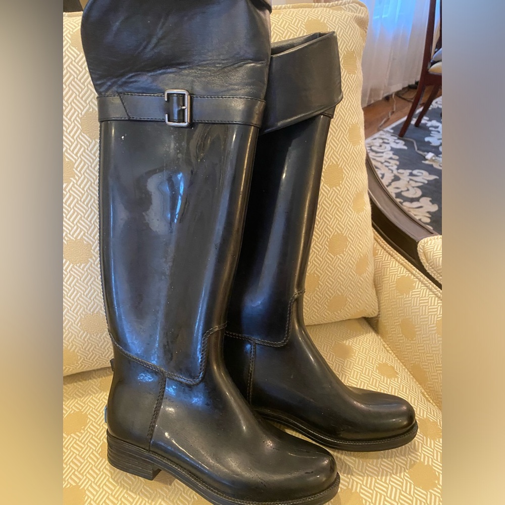Bootsi Tootsi Black tall Rain boots